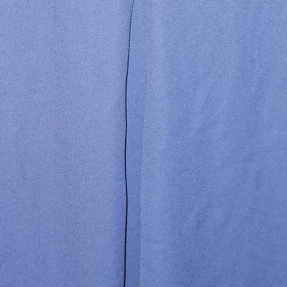 JM Collection Womans V Neck Blue Blouse Size M - Picture 8 of 10